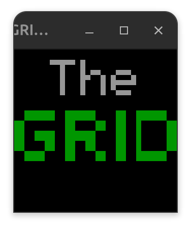 Emulator title screen